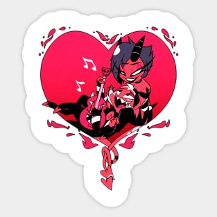 Couple Cute Anime Sticker